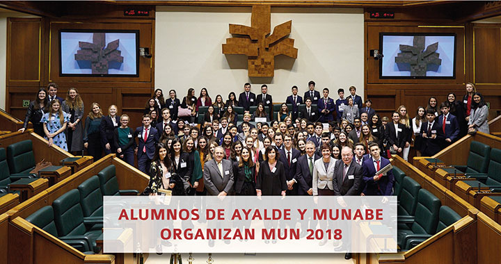 Alumnos de Ayalde y Munabe Organizan MUN 2018 1