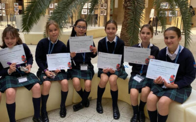 Seis alumnas de Primaria se presentan a la competición Spelling Bee